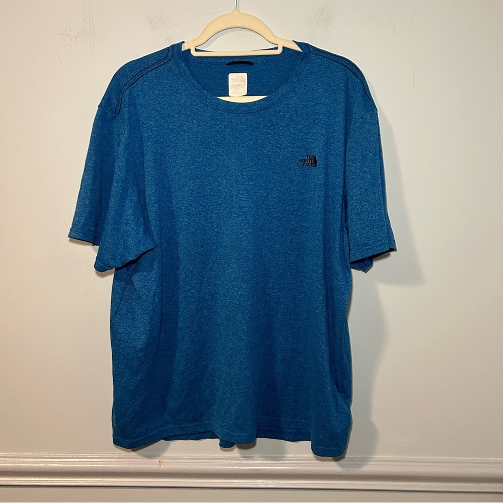 The North Face Blue Quick Dry Running Short Sleeve T-Shirt Size XL